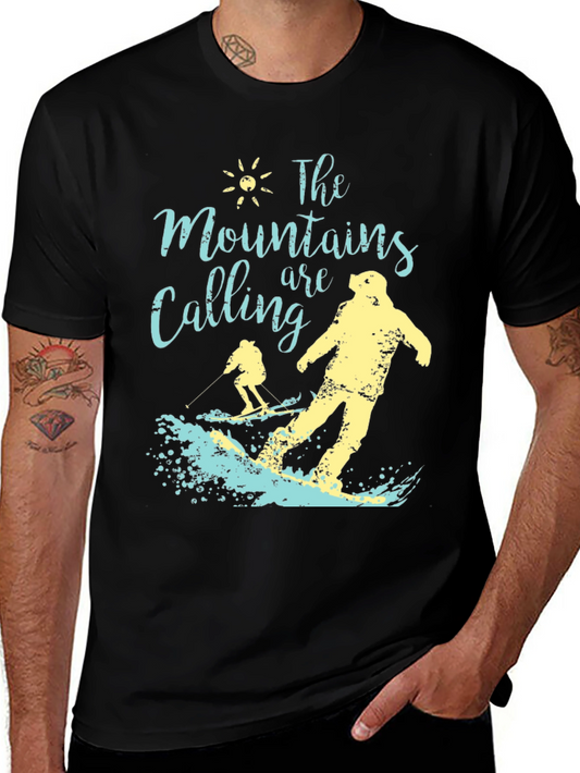 Mountains Are Calling Graphic T-Shirt