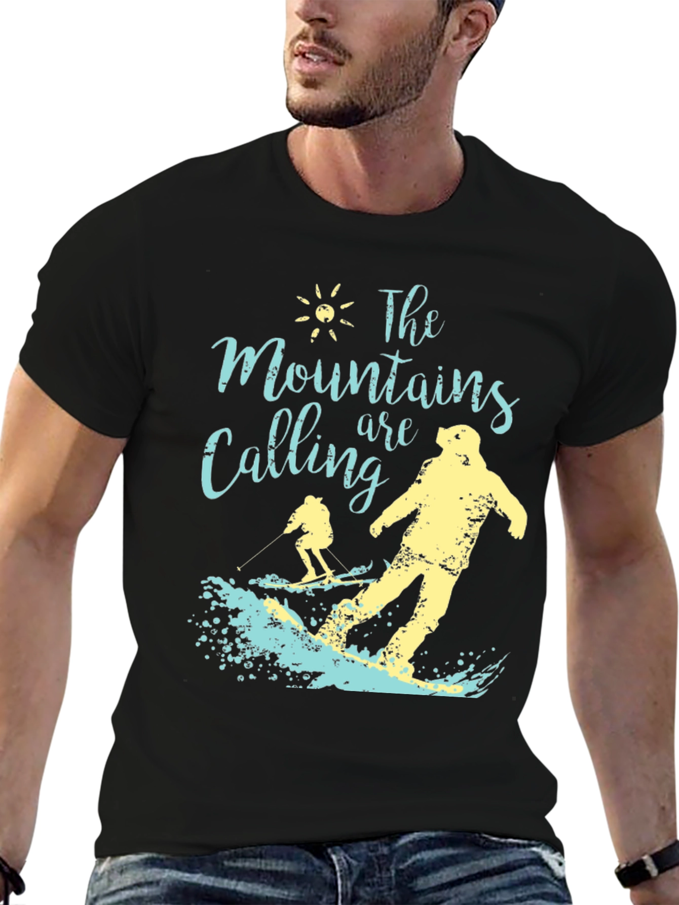 Mountains Are Calling Graphic T-Shirt