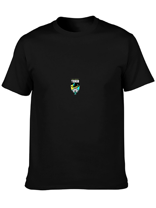 Toxin Fashionable Black T-Shirt