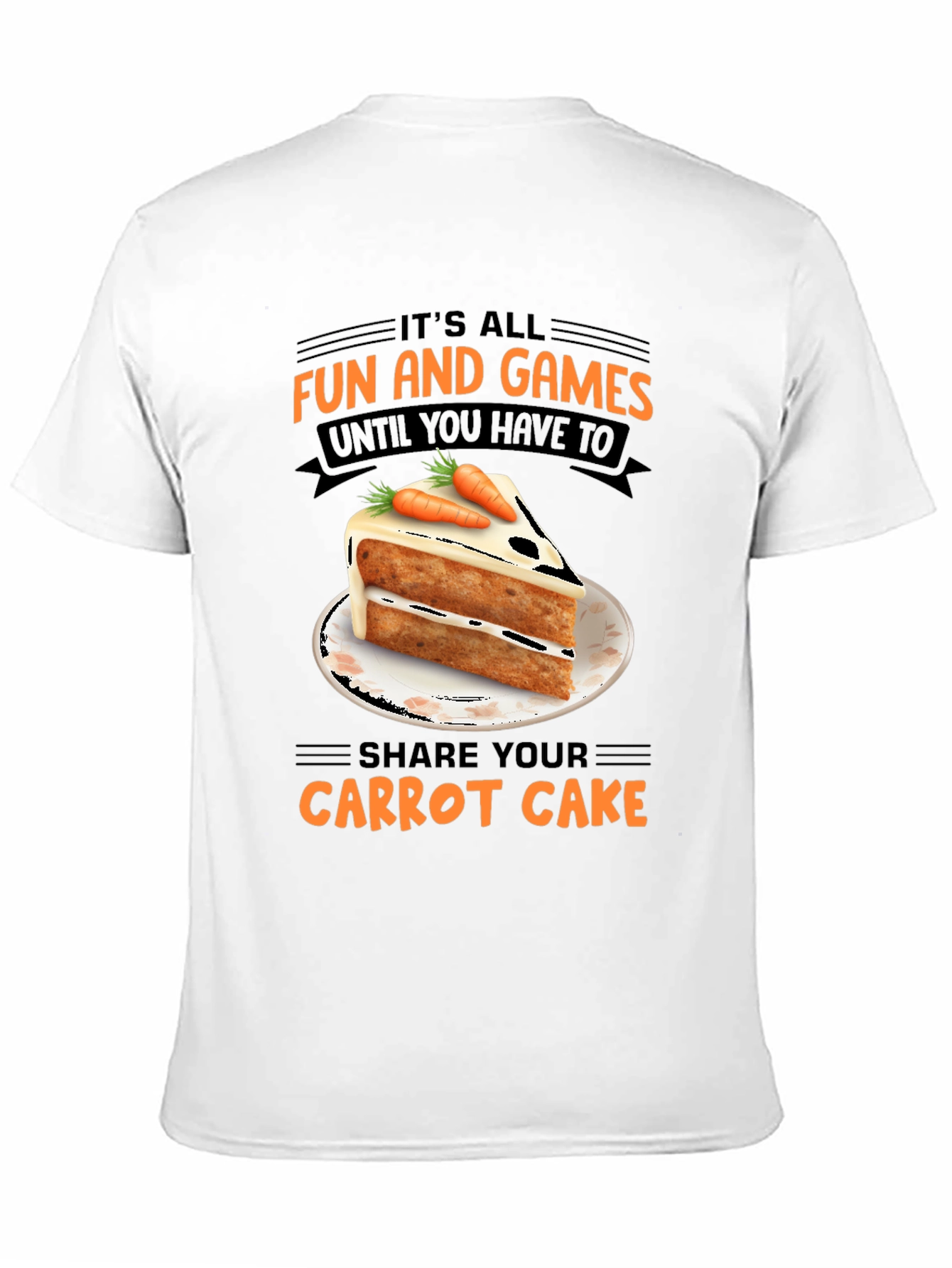 Fun & Games Carrot Cake T-Shirt