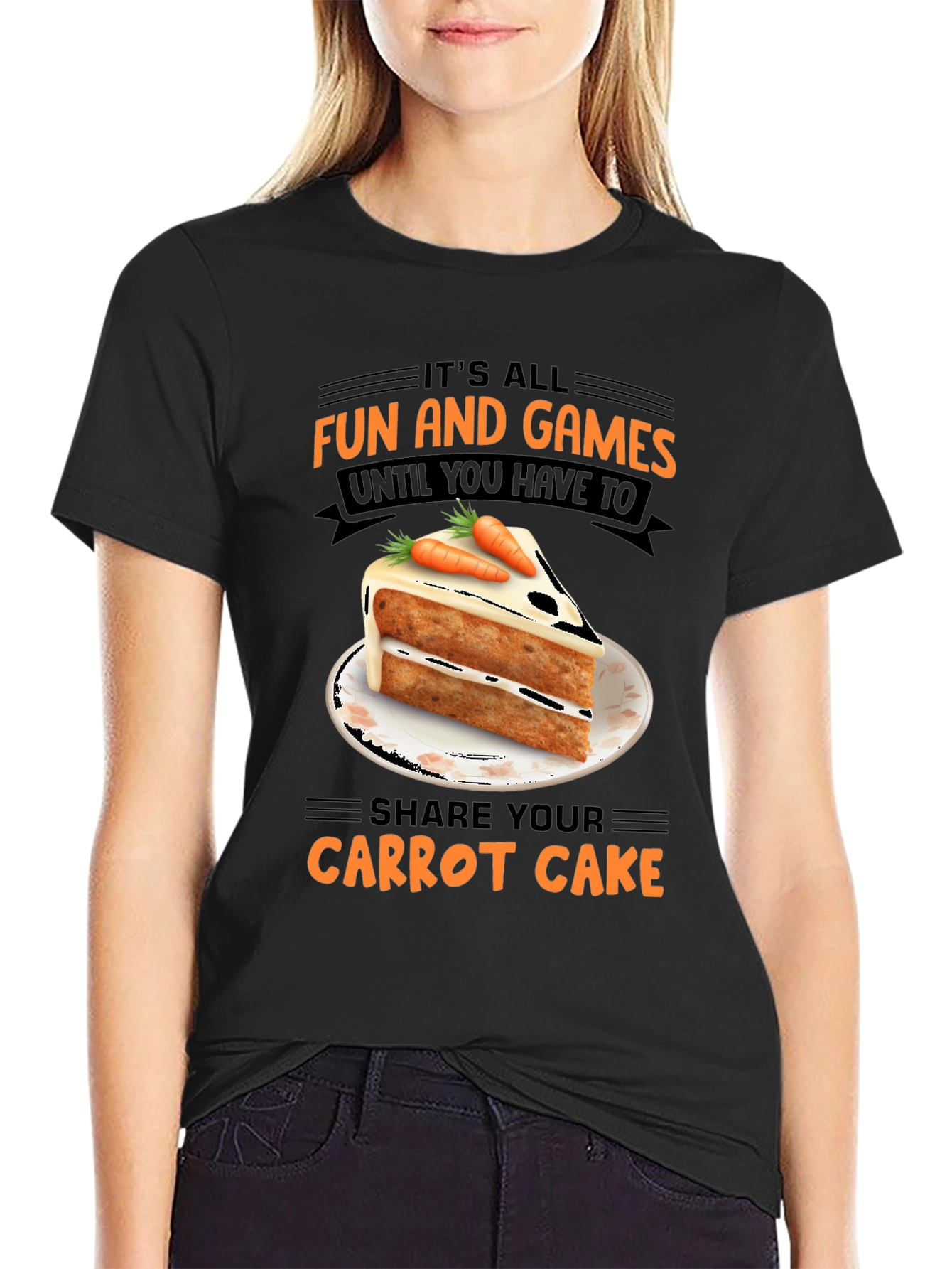 Fun & Games Carrot Cake T-Shirt