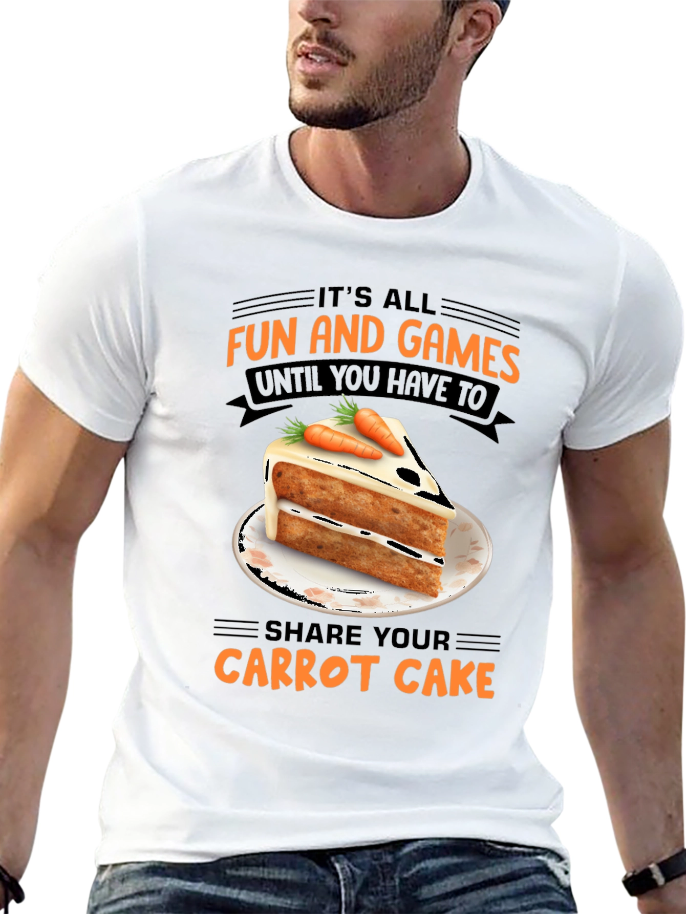 Fun & Games Carrot Cake T-Shirt