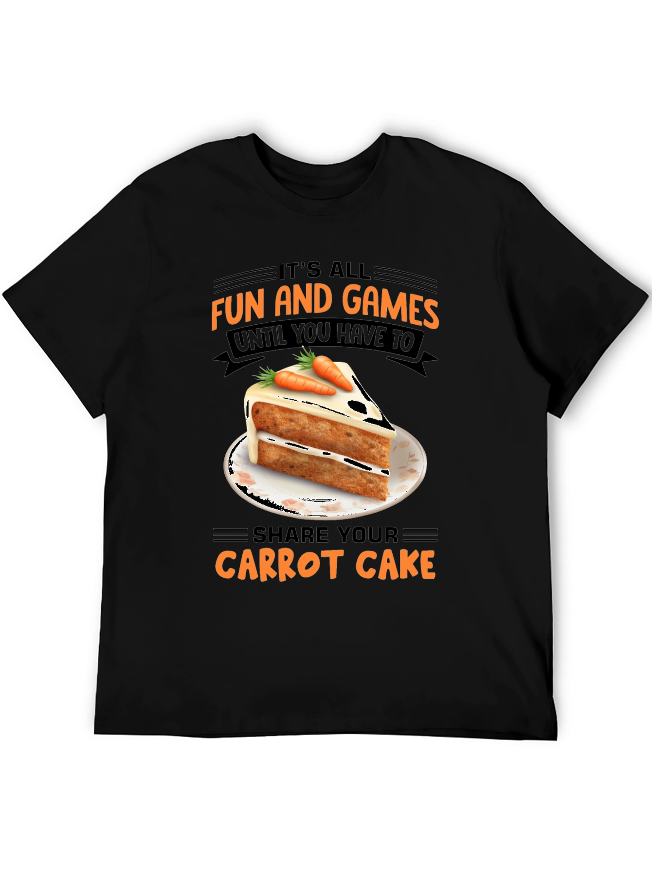 Fun & Games Carrot Cake T-Shirt