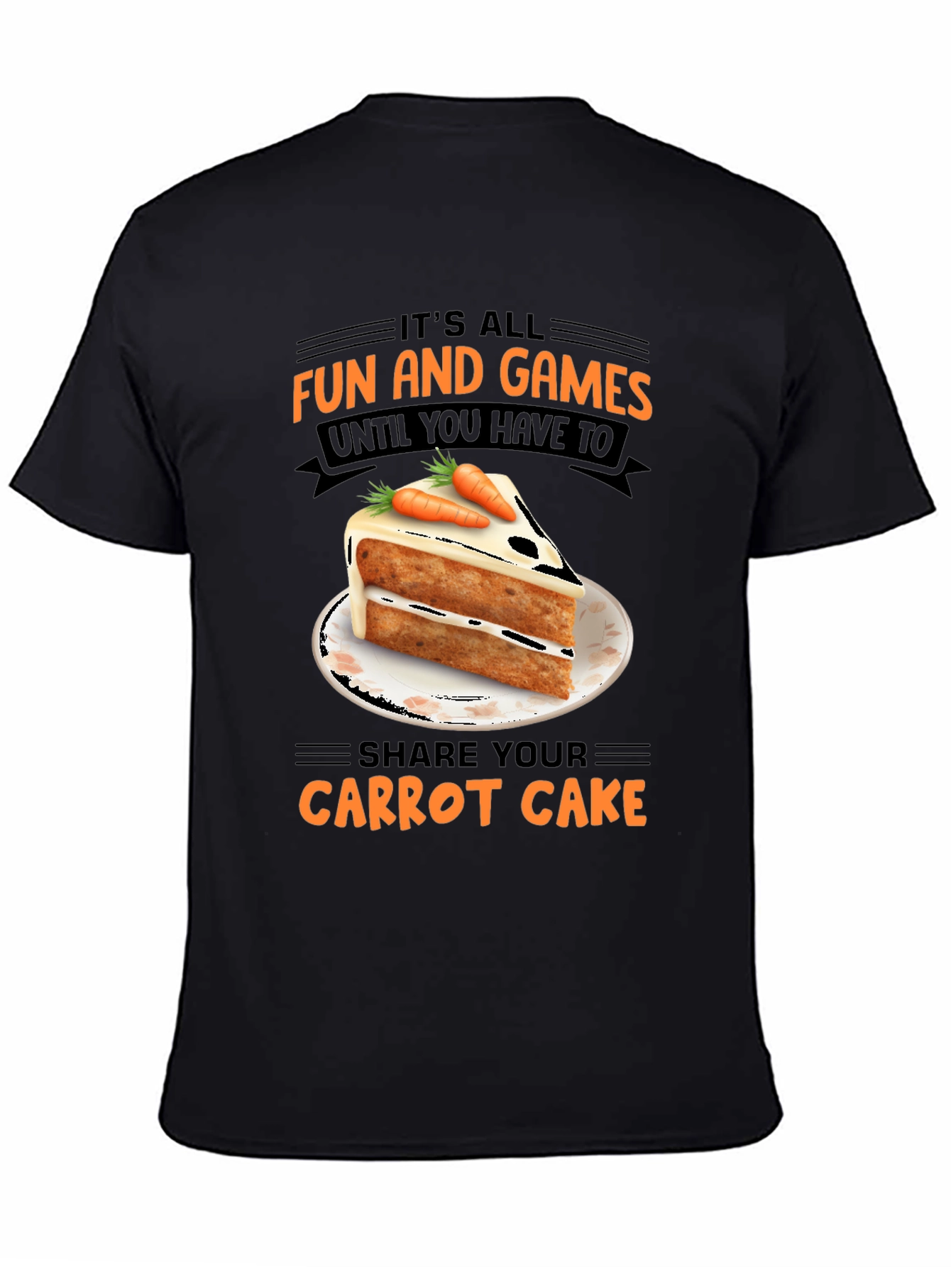 Fun & Games Carrot Cake T-Shirt