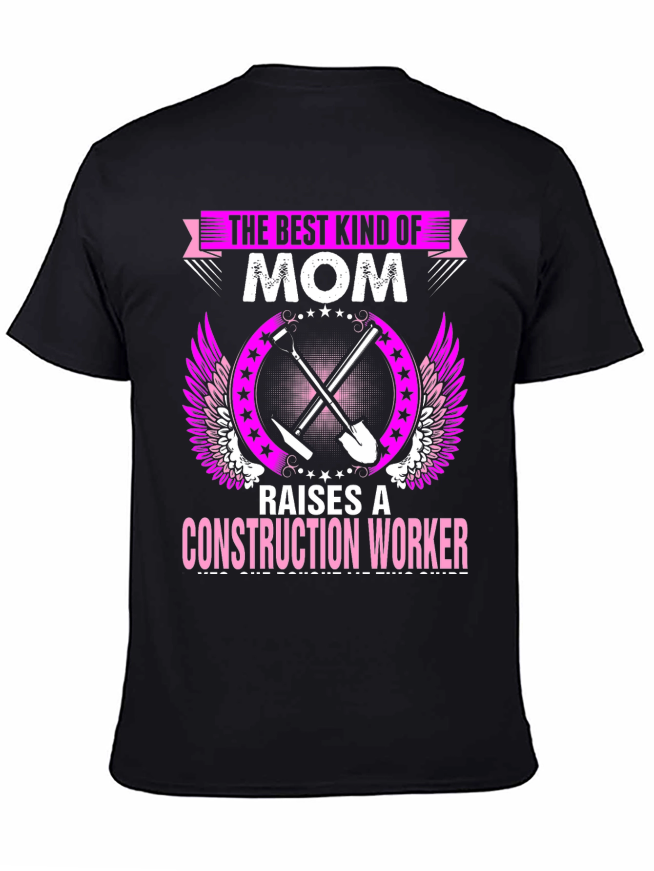 Mom Construction Worker Graphic Tee
