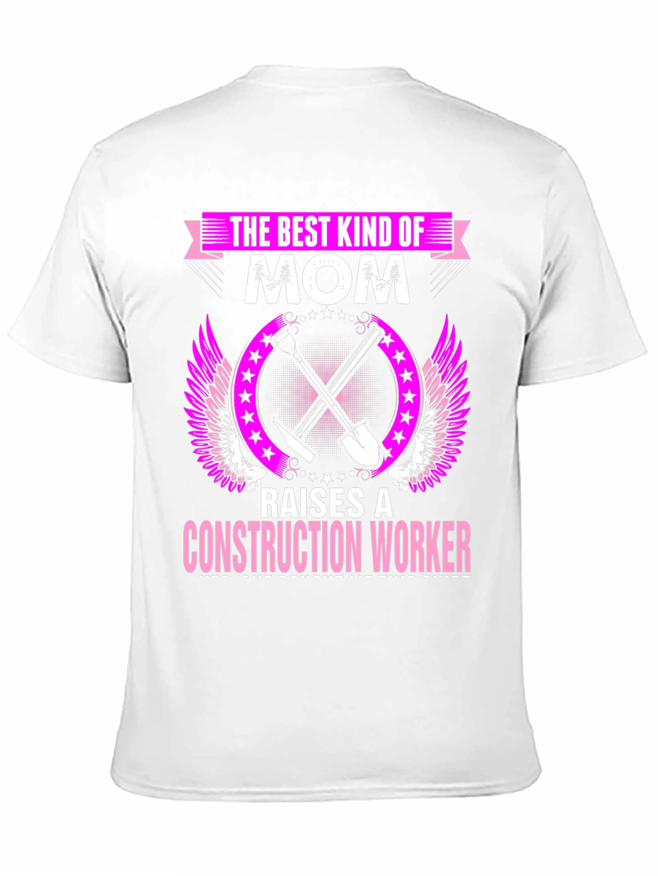 Mom Construction Worker Graphic Tee