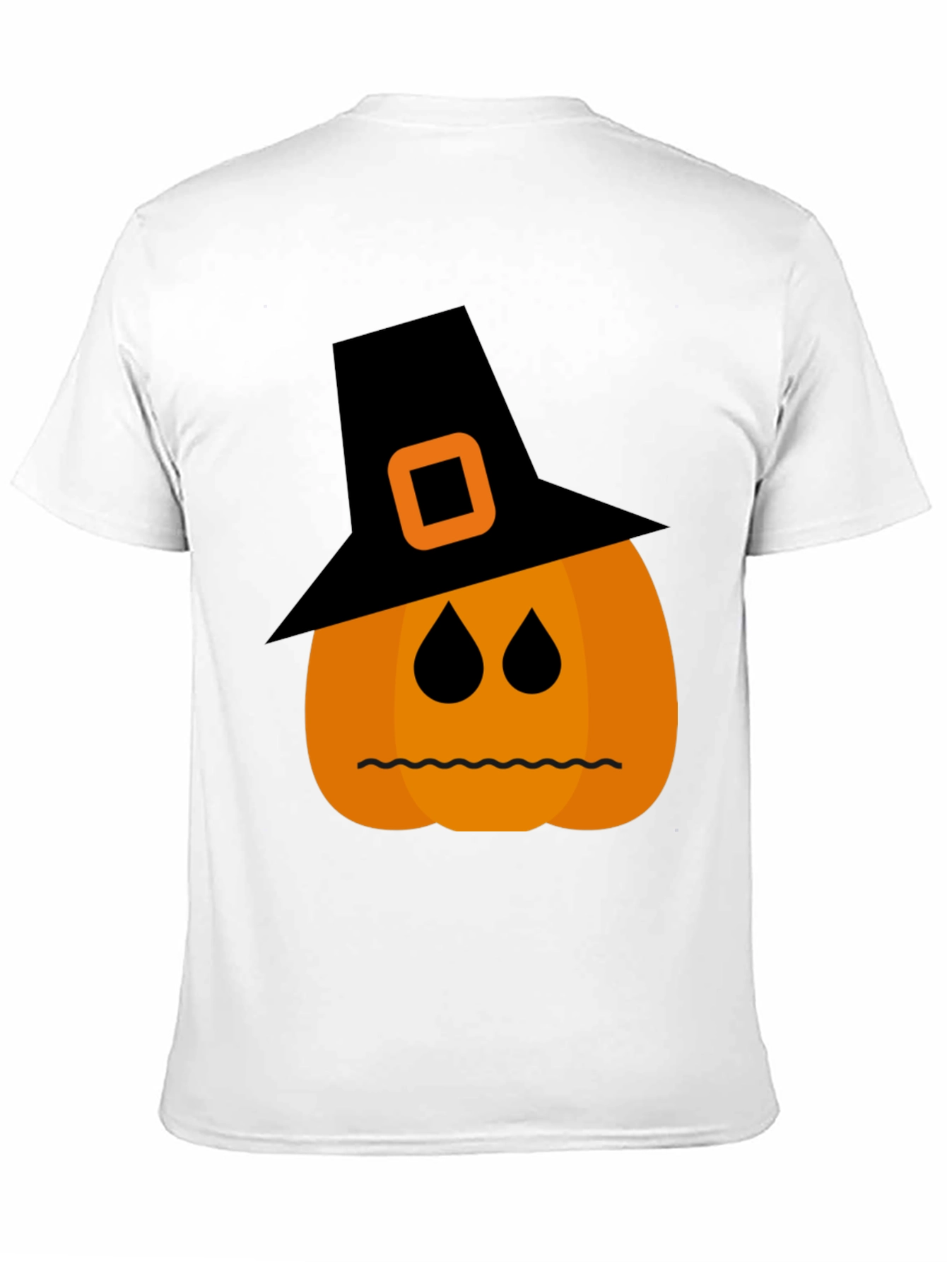 Halloween Pumpkin Witch Hat T-Shirt