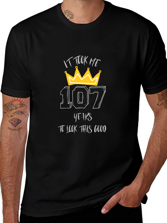107th Birthday Graphic T-Shirt