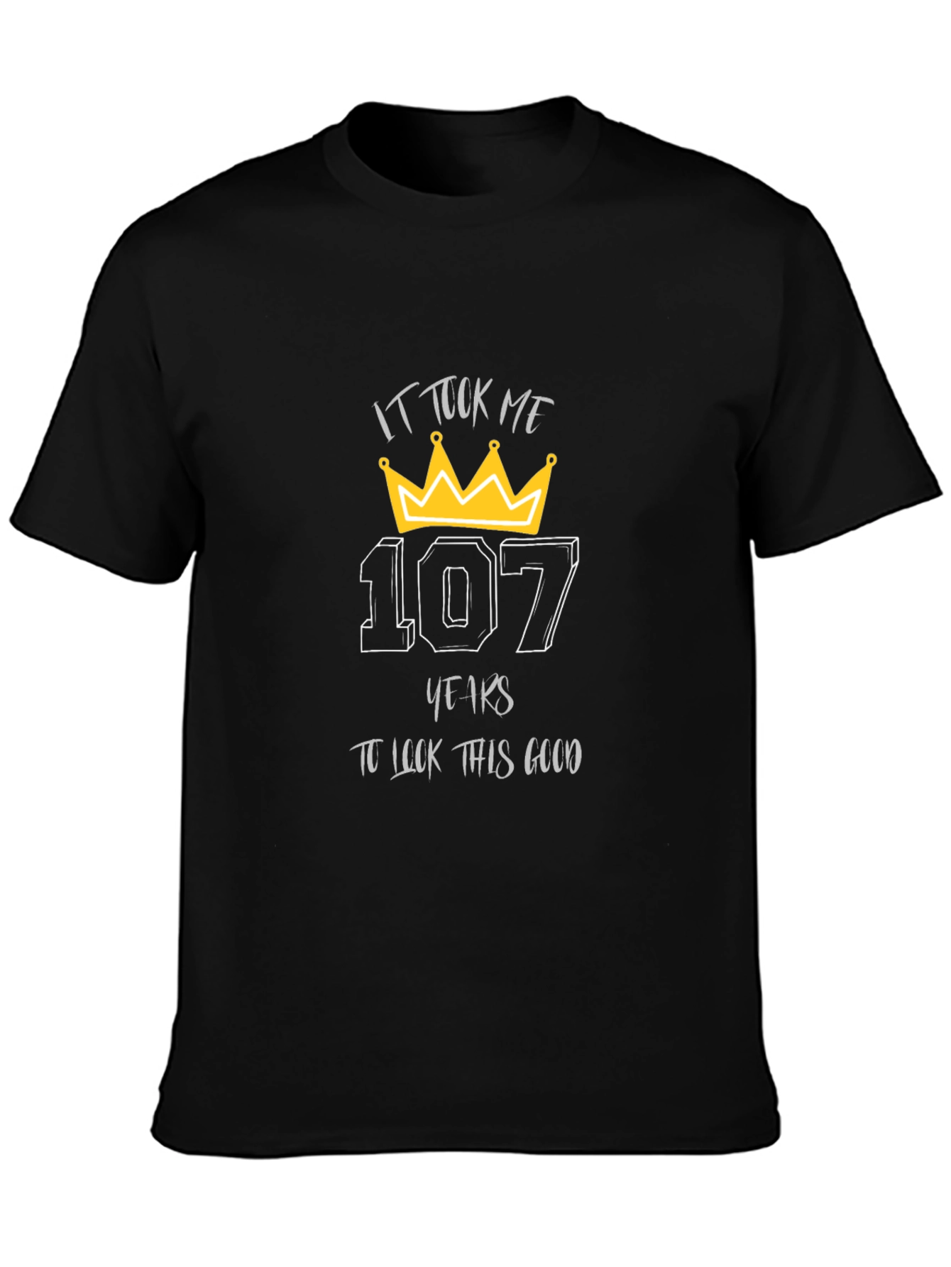 107th Birthday Graphic T-Shirt