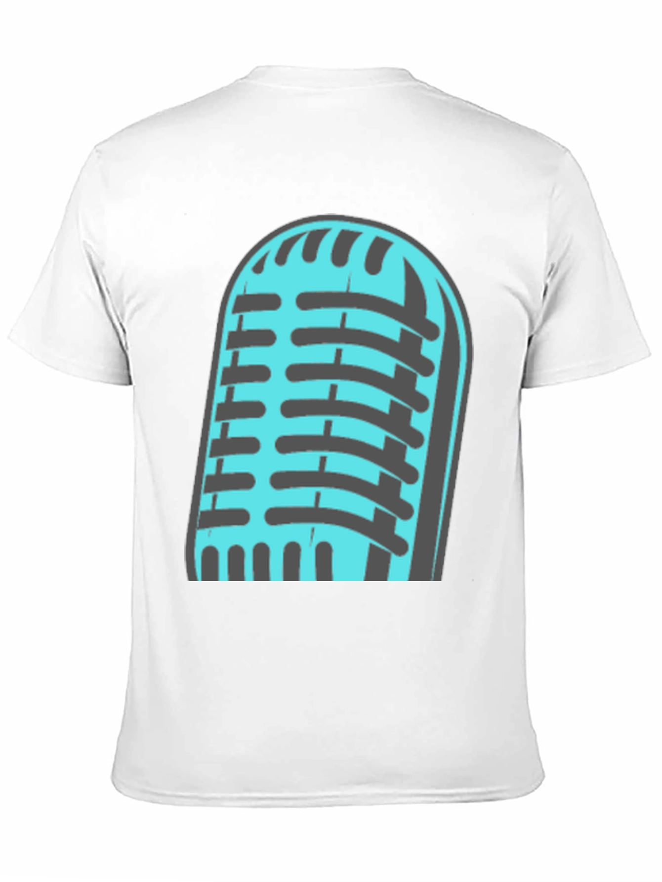 Retro Microphone Graphic T-Shirt