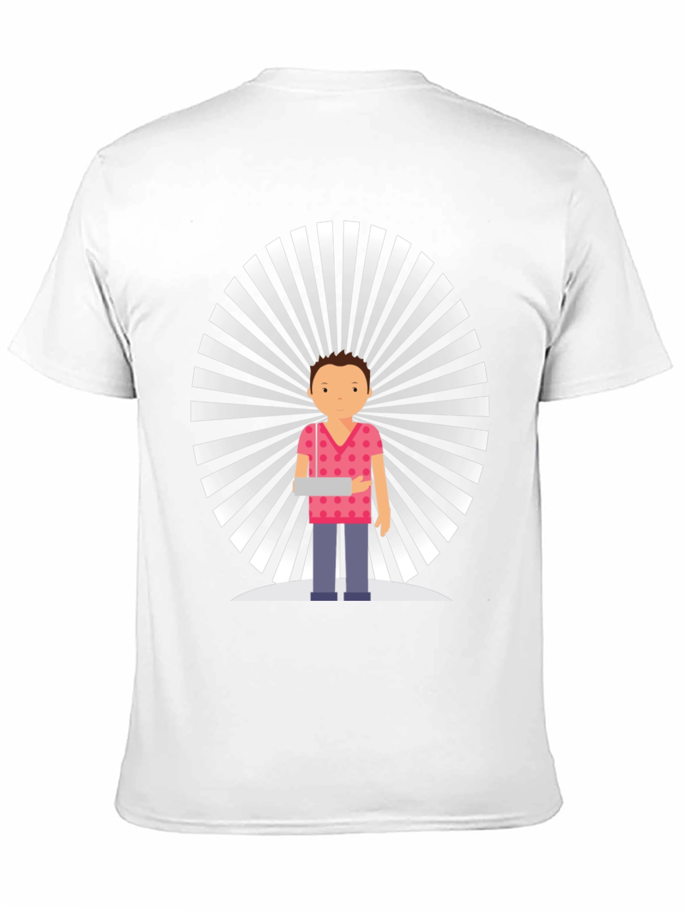 Cartoon Character Graphic T-Shirt