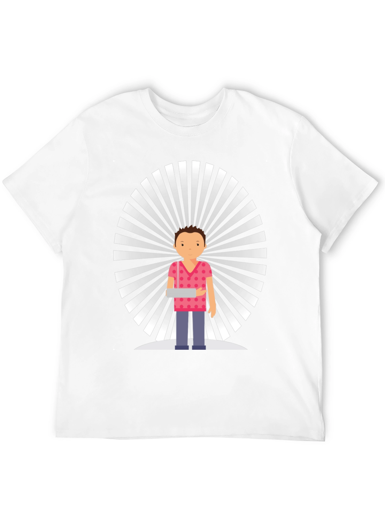 Cartoon Character Graphic T-Shirt