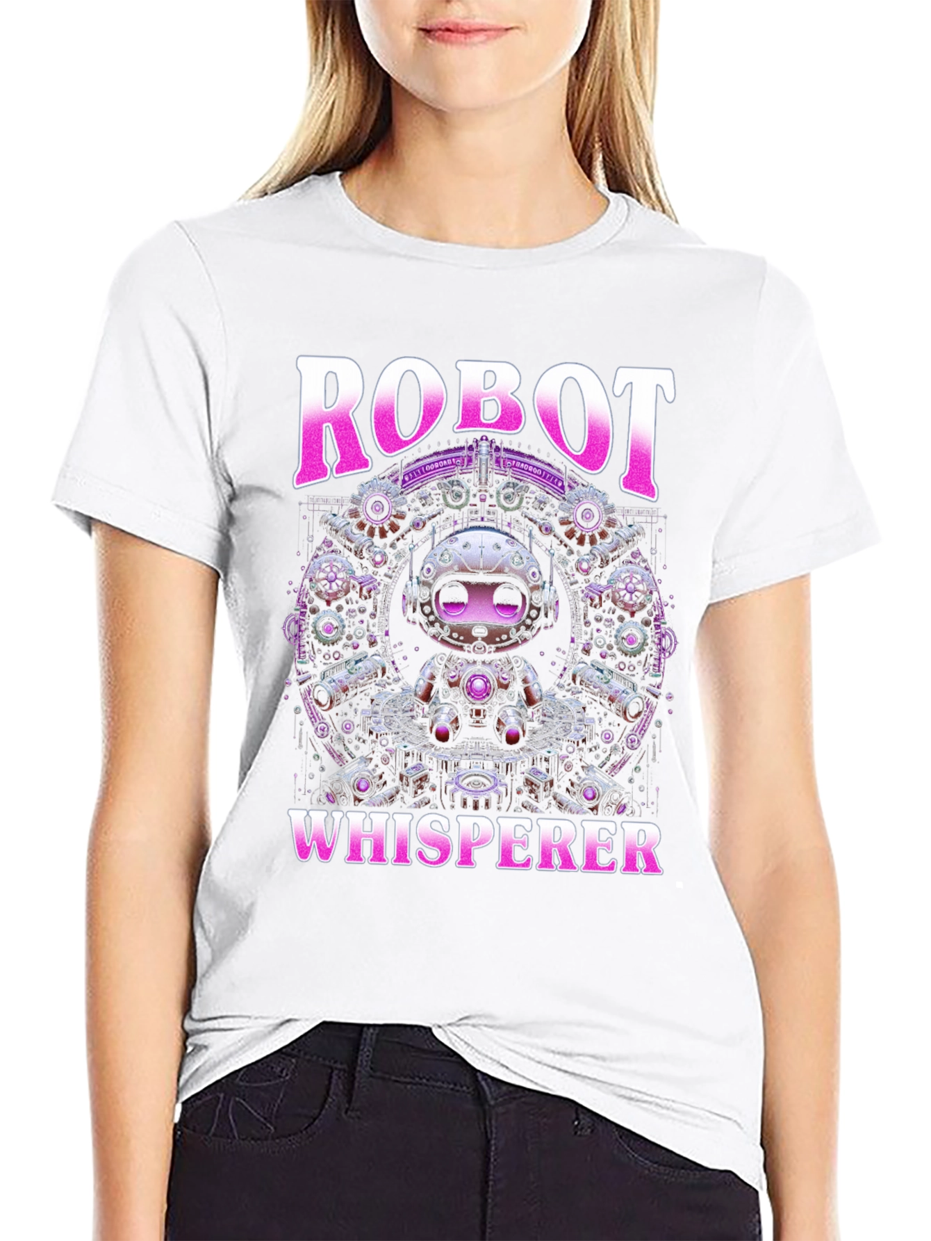 Robot Whisperer Graphic Tee