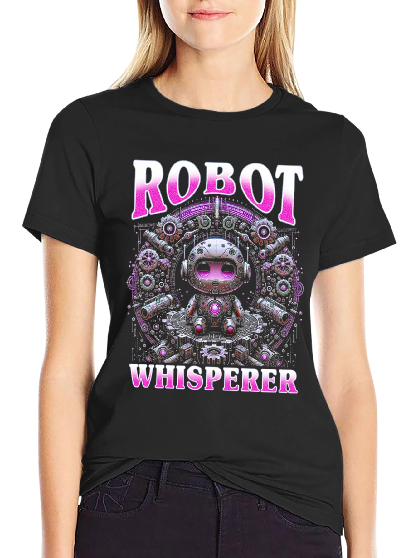 Robot Whisperer Graphic Tee