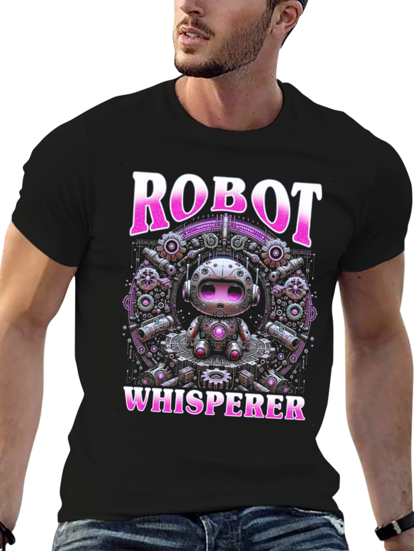 Robot Whisperer Graphic Tee