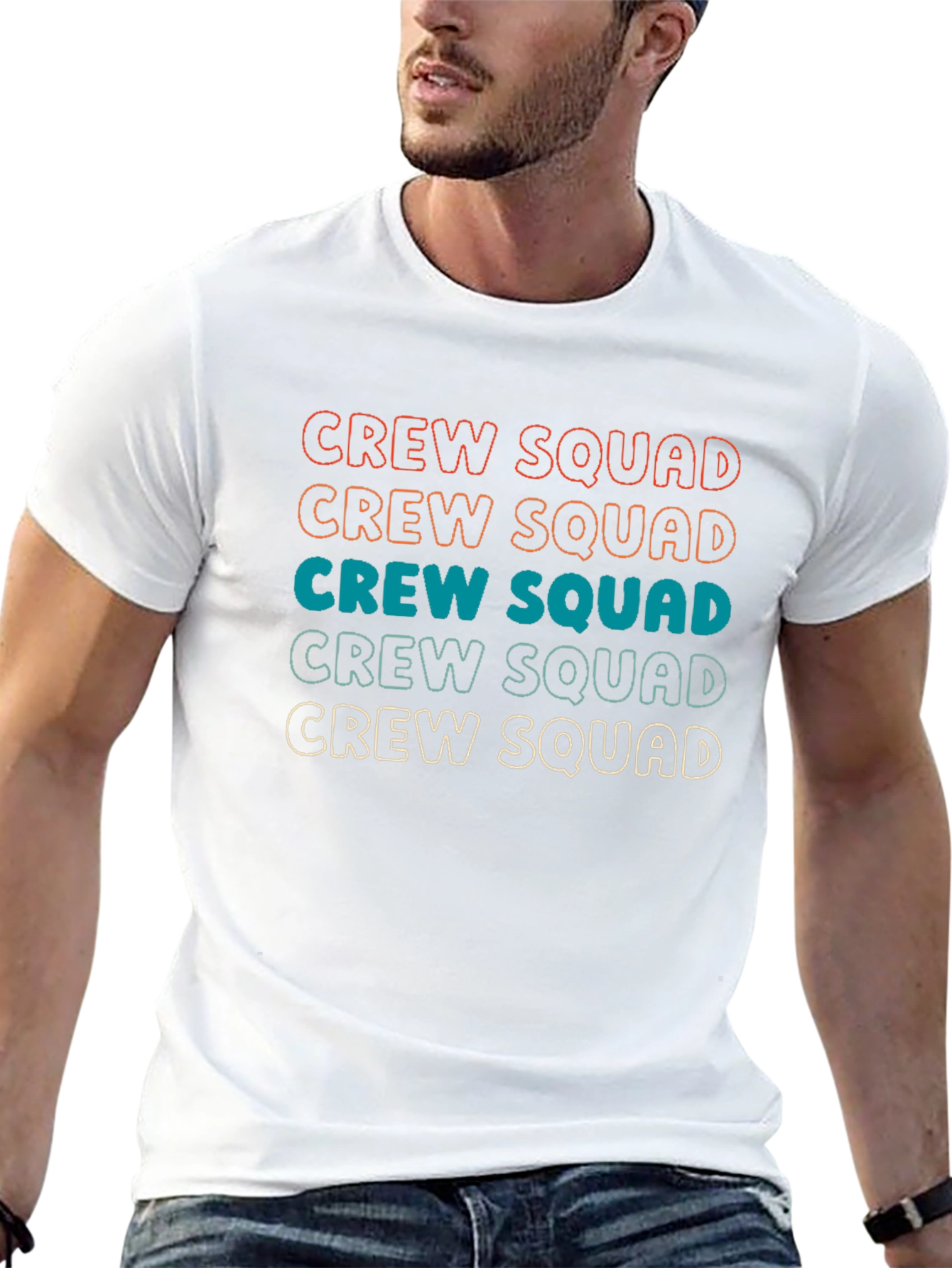 Crew Squad Retro T-Shirt