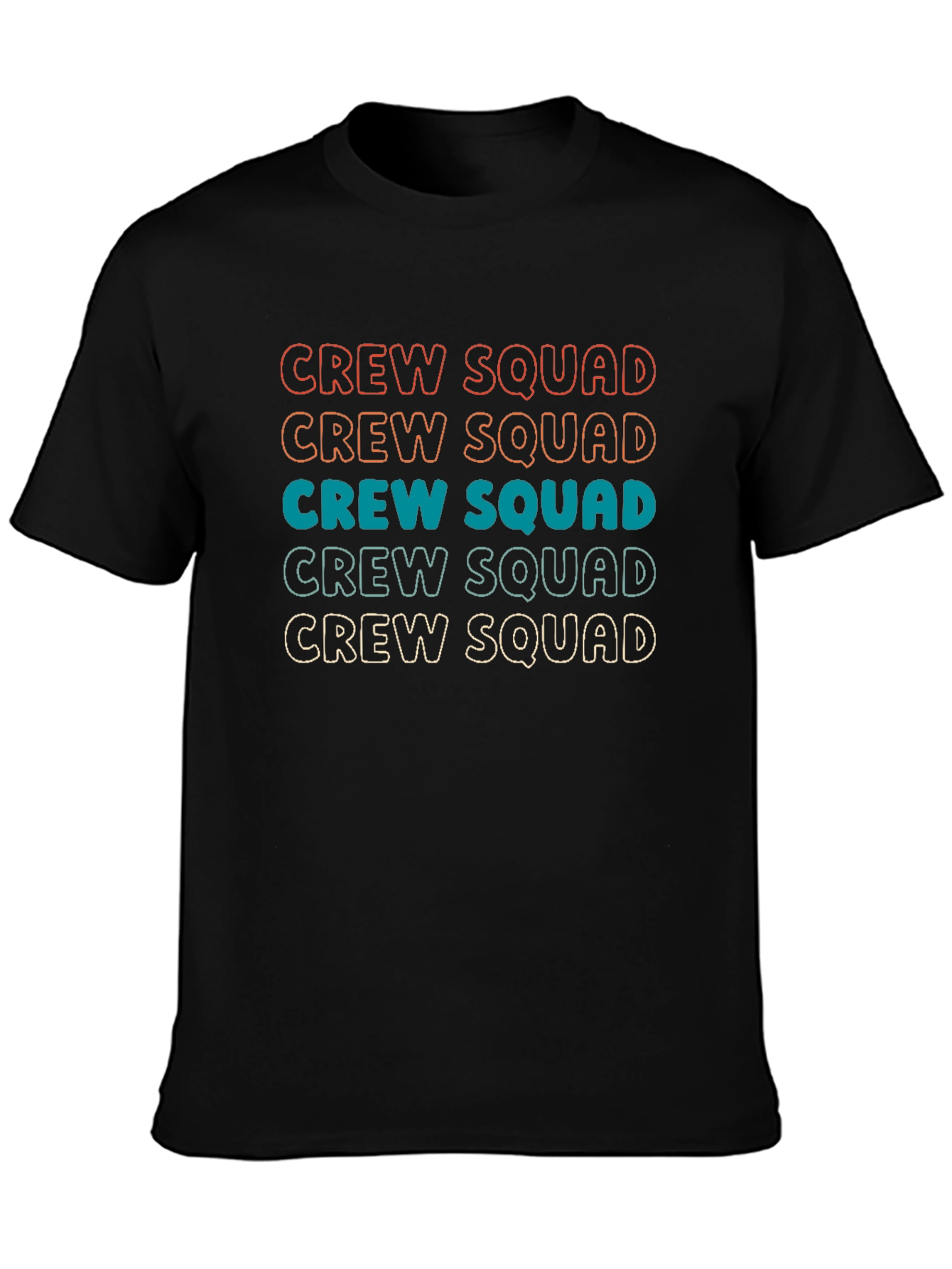 Crew Squad Retro T-Shirt