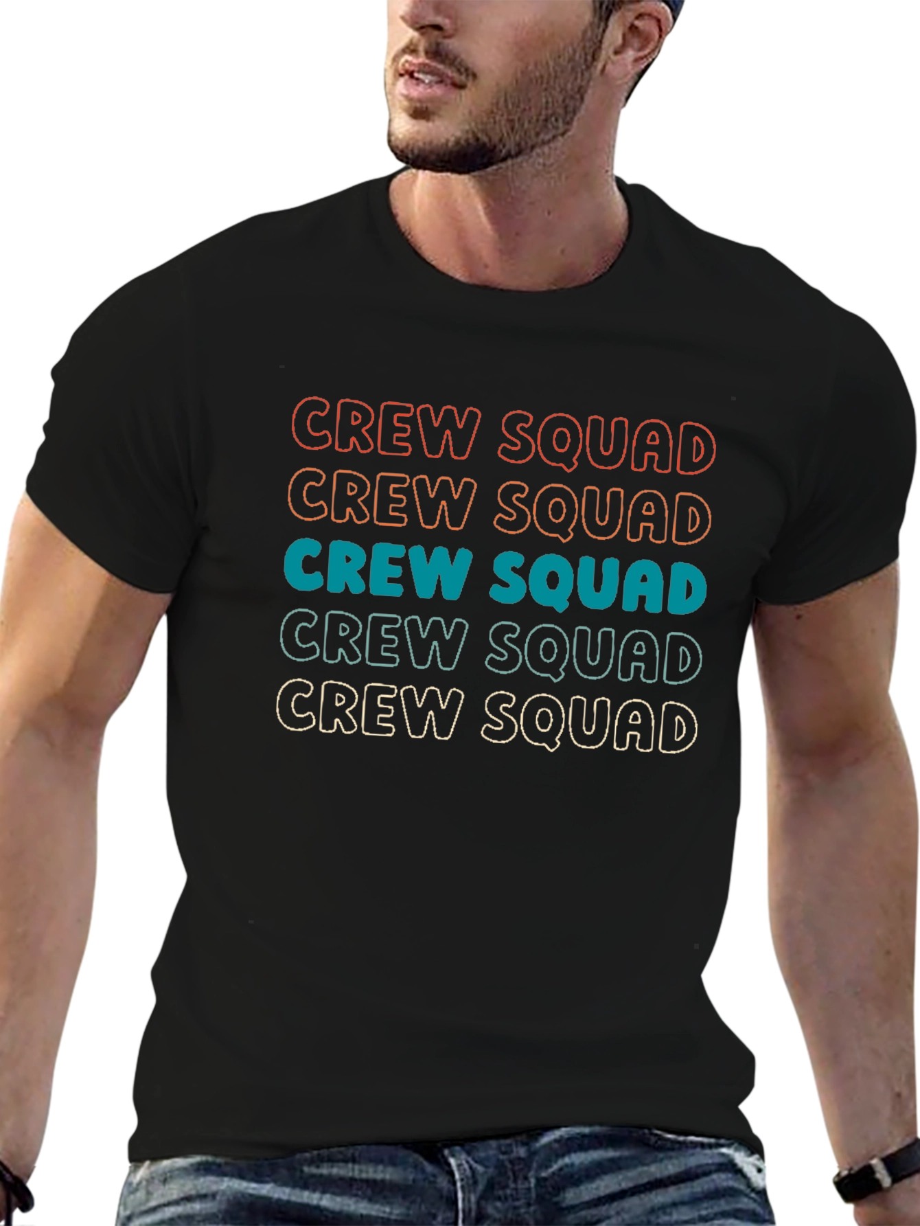 Crew Squad Retro T-Shirt