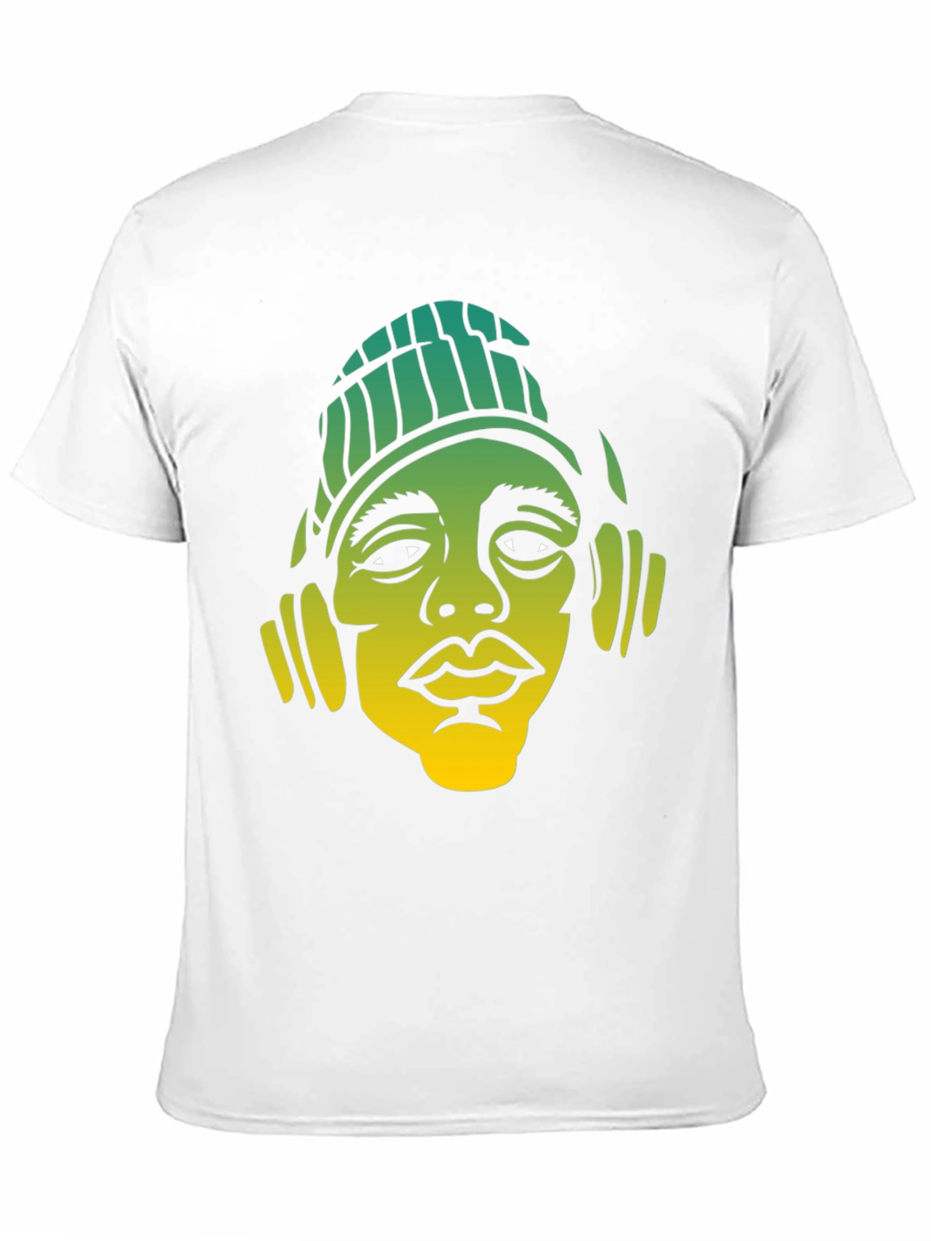 Urban Style Graphic Tee - Man with Beanie