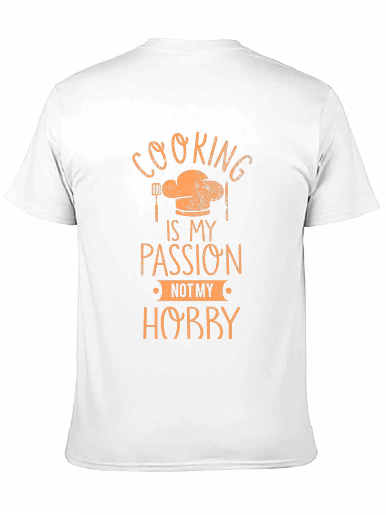Cooking Passion T-Shirt - Chefs Hat Design