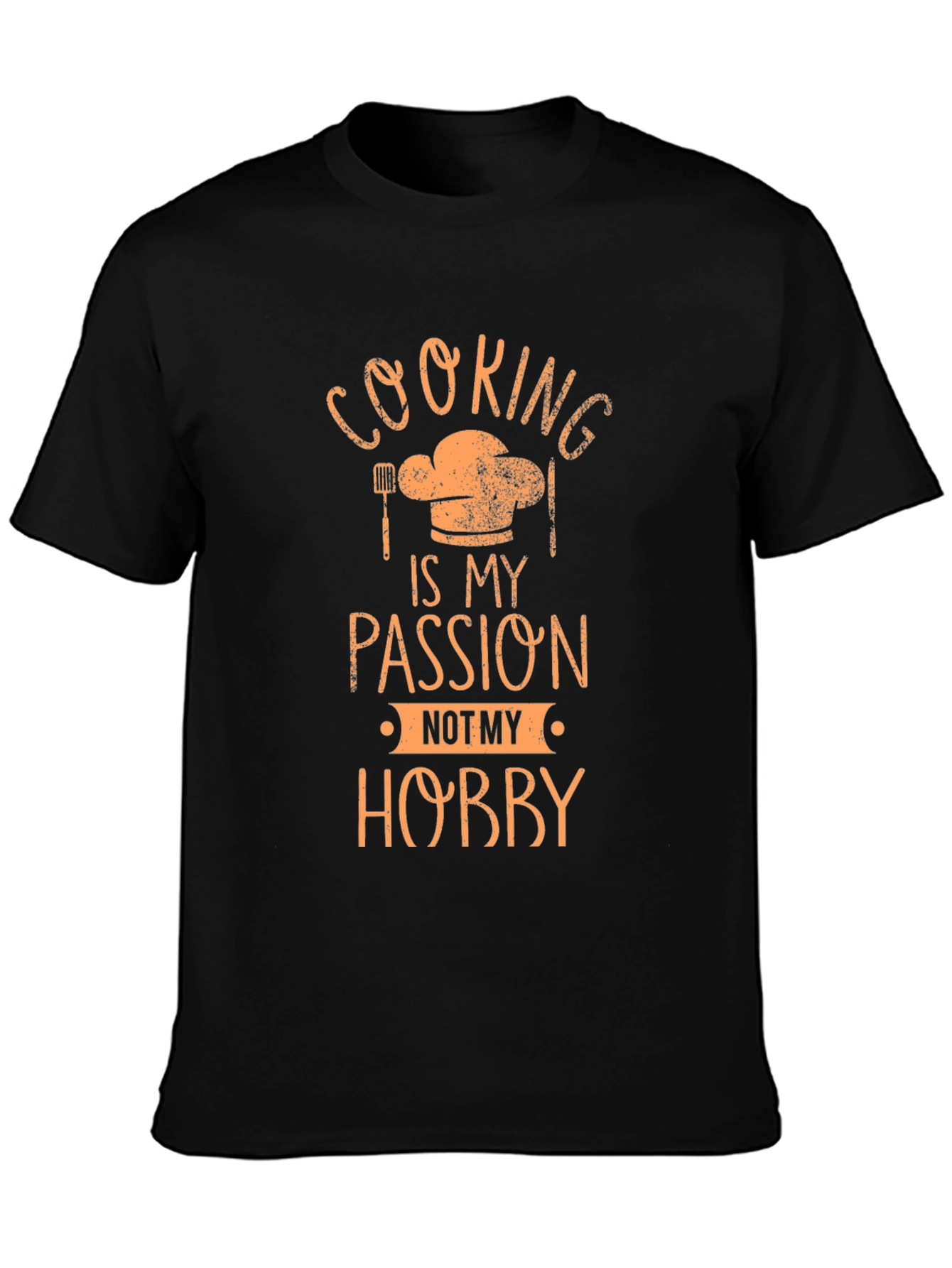 Cooking Passion T-Shirt - Chefs Hat Design