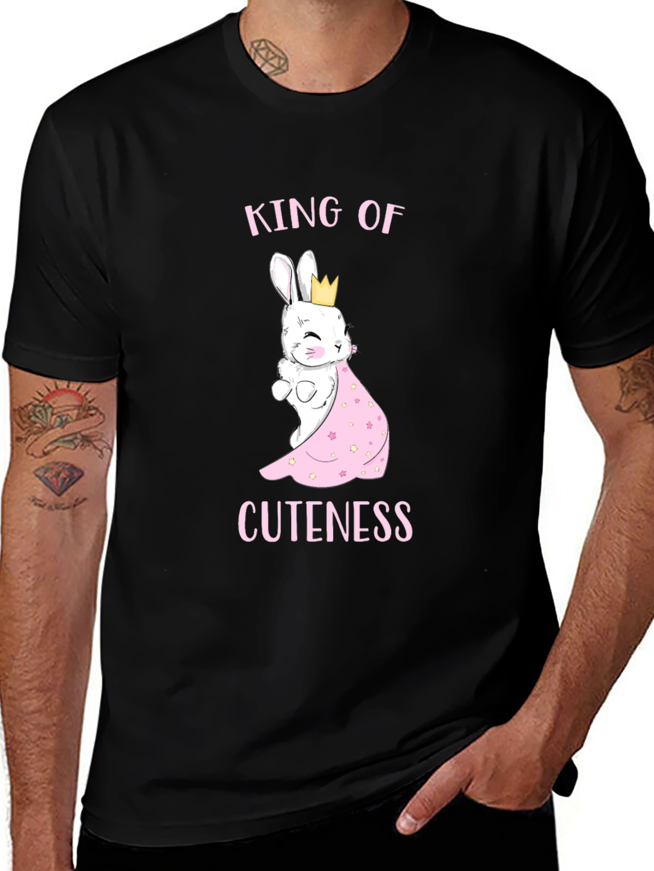 King of Cuteness Bunny T-Shirt