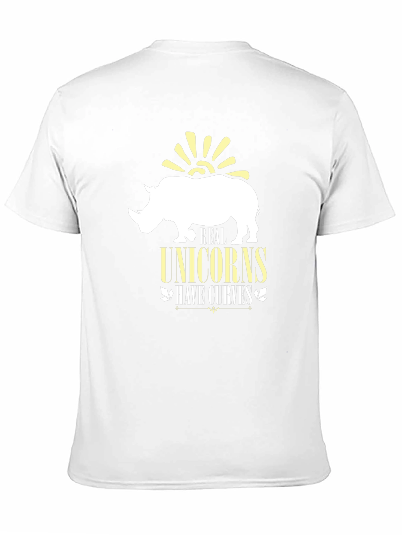 Real Unicorns Have Curves Graphic Tee