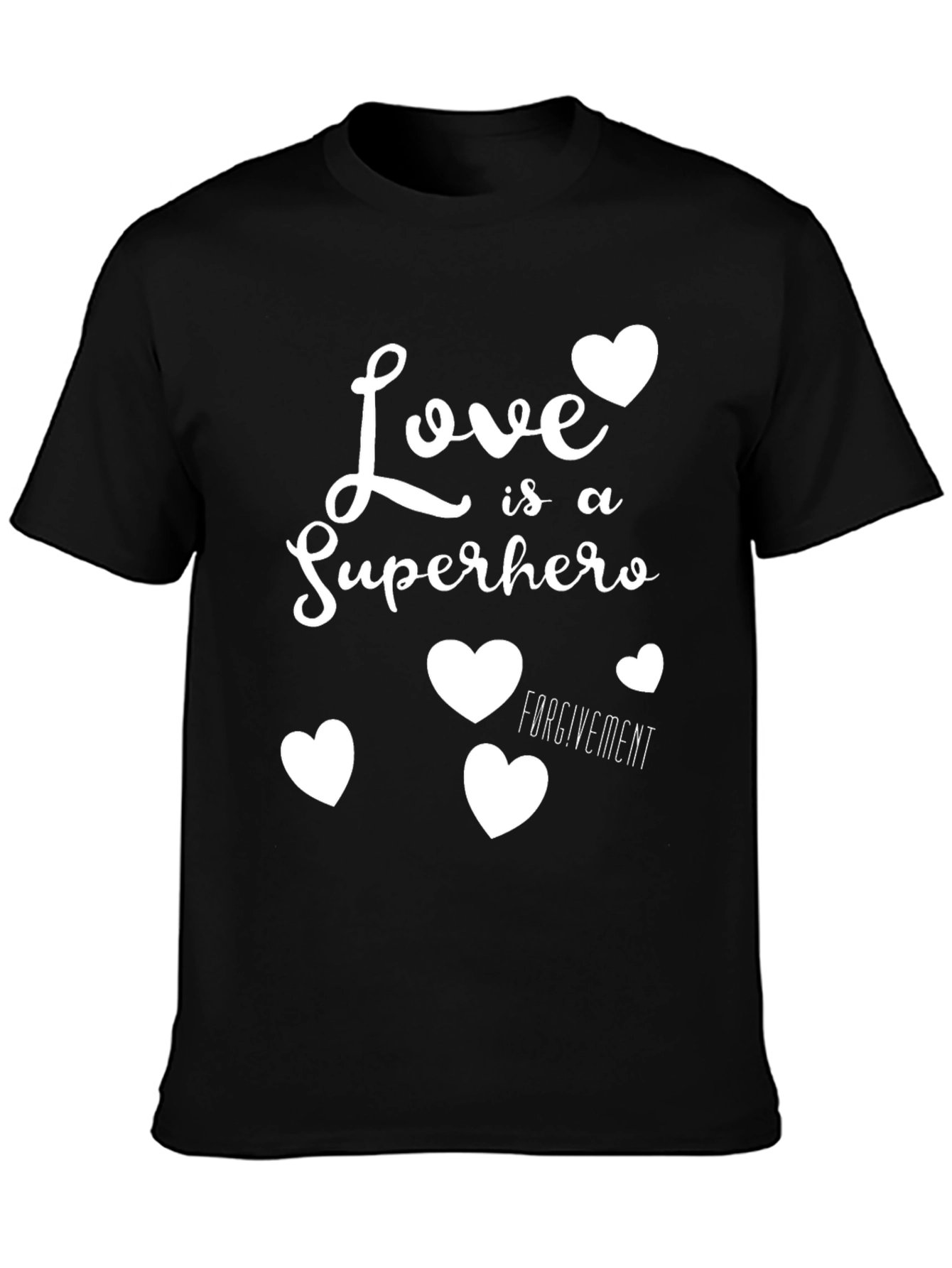 Love is a Superhero Graphic T-Shirt