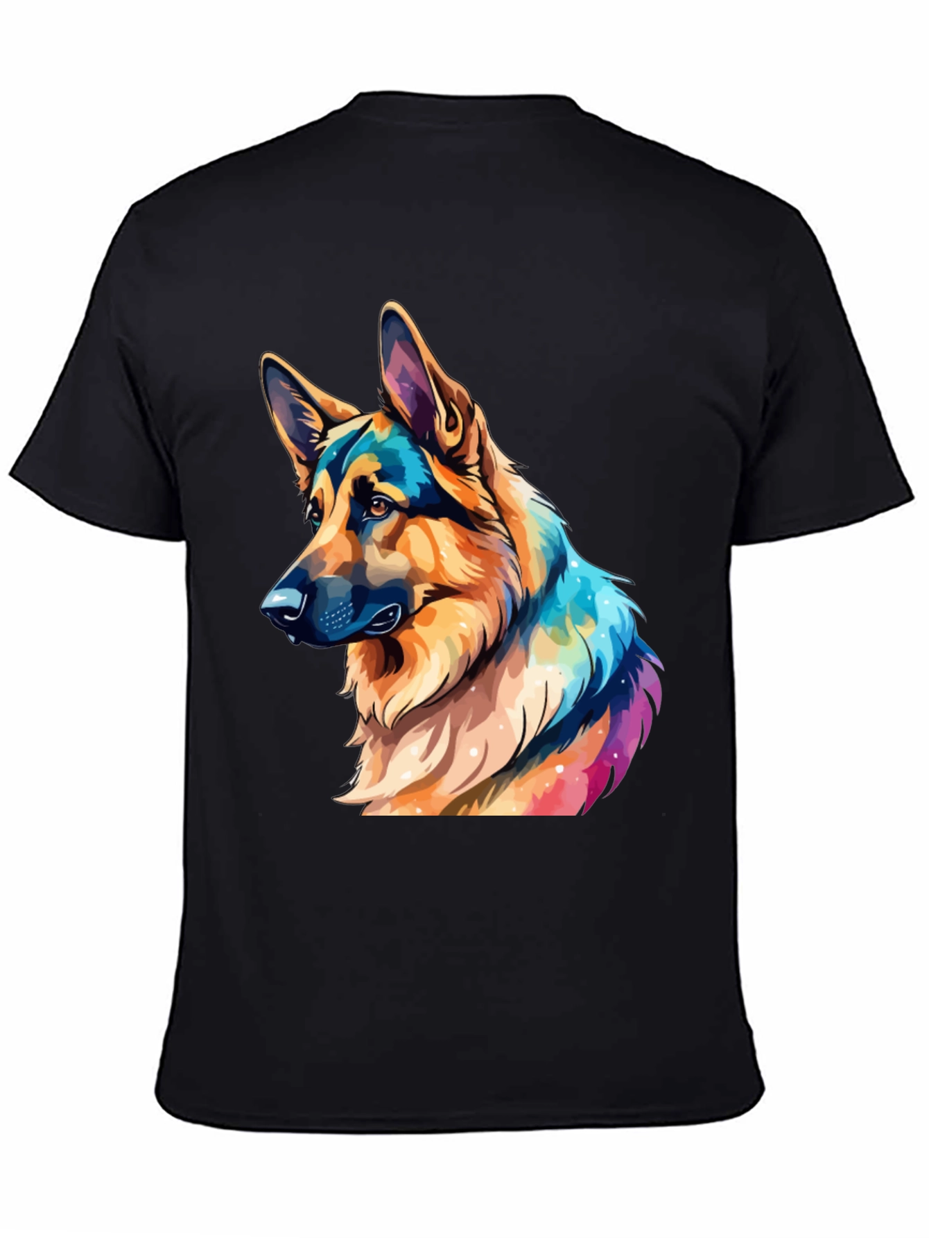 German Shepherd Art T-Shirt