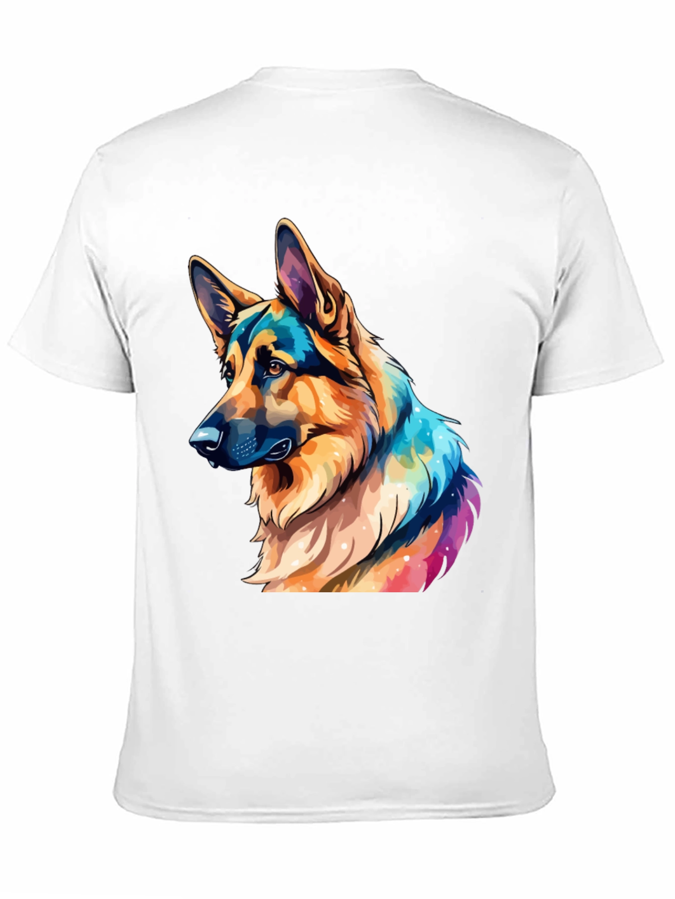 German Shepherd Art T-Shirt