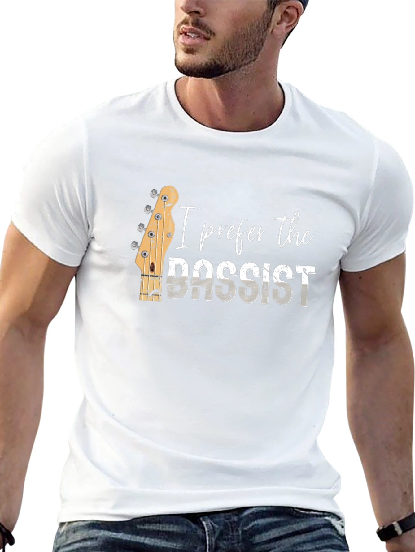 I Prefer The Bassist Graphic Tee