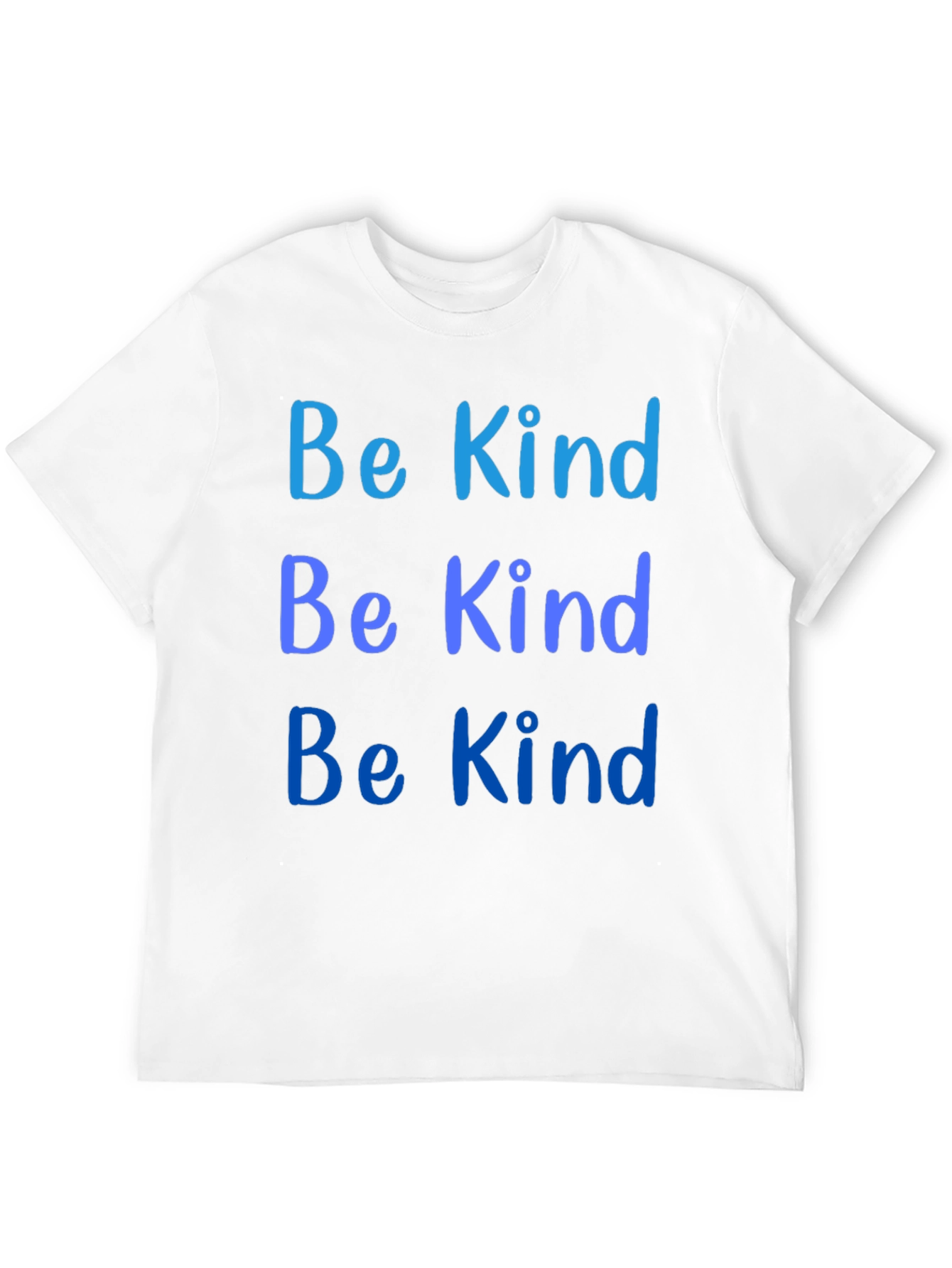 Be Kind Graphic Tee - Black Cotton Comfort