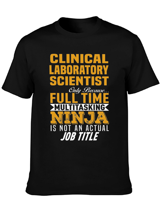 Clinical Lab Scientist Ninja T-Shirt