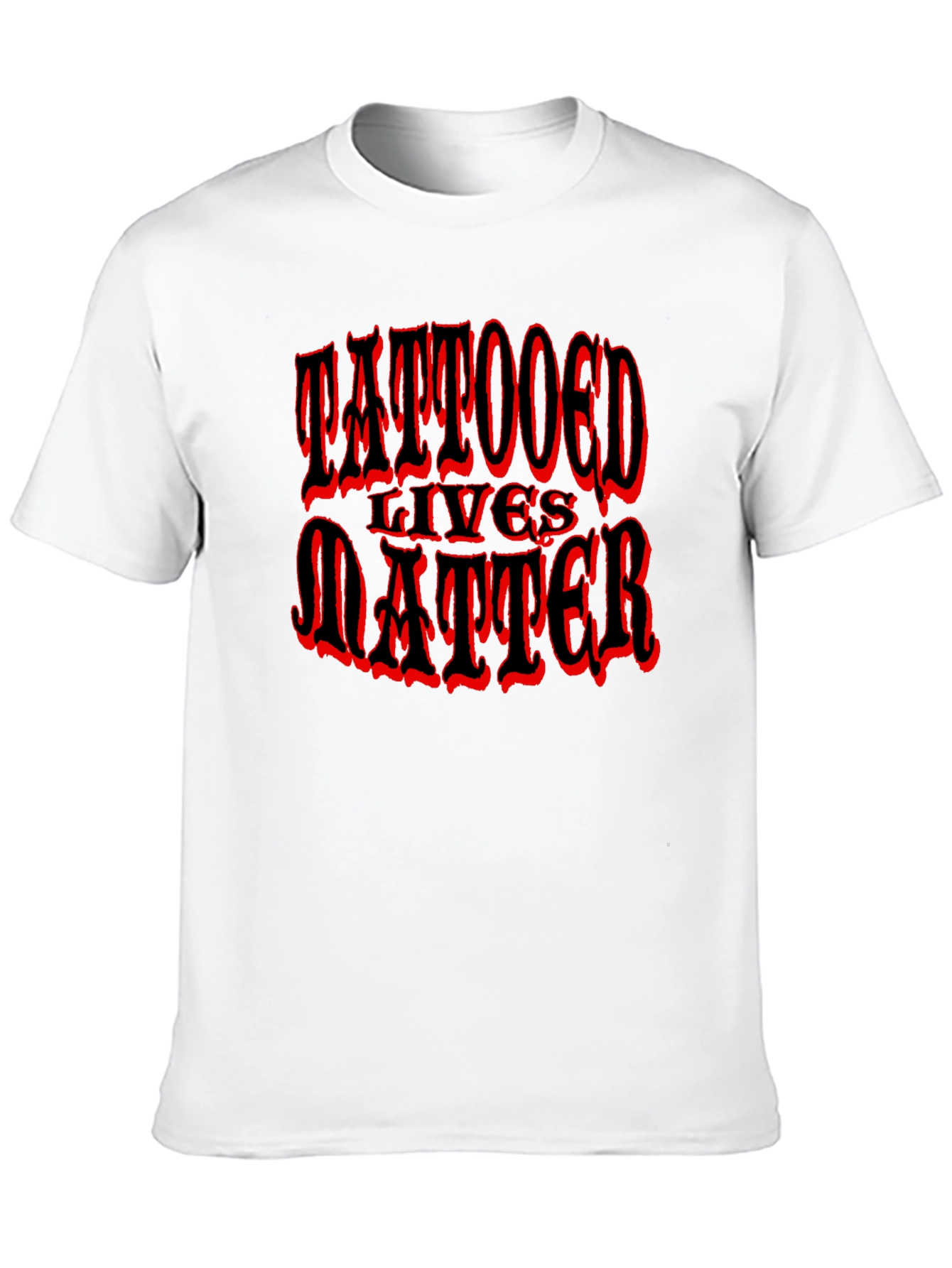 Tattooed Lives Matter Graphic T-Shirt