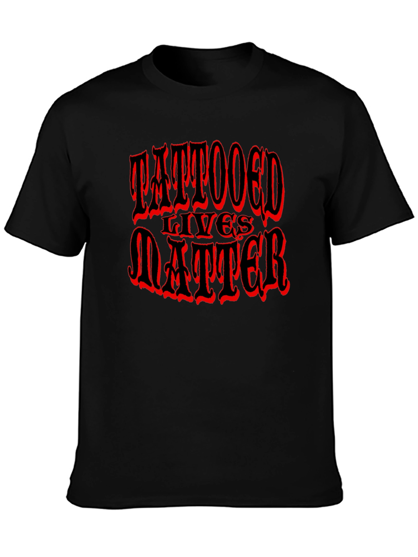 Tattooed Lives Matter Graphic T-Shirt