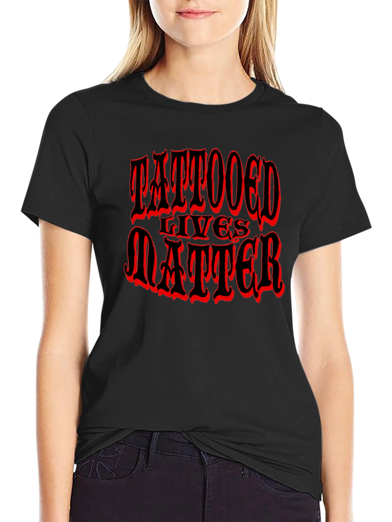Tattooed Lives Matter Graphic T-Shirt