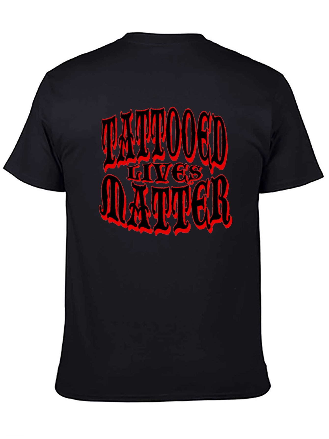 Tattooed Lives Matter Graphic T-Shirt