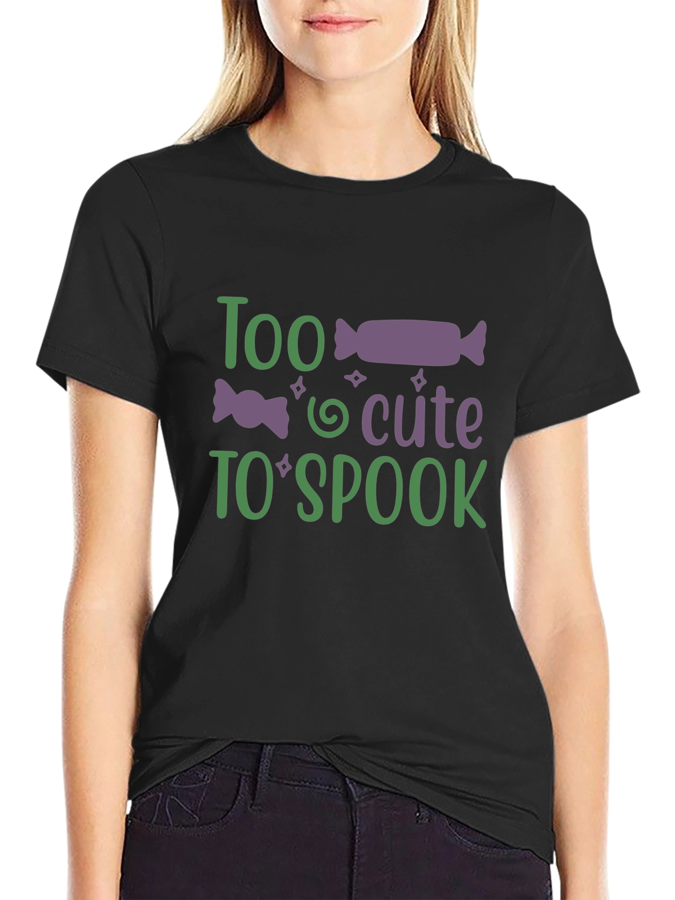 Too Cute to Spook Halloween T-Shirt