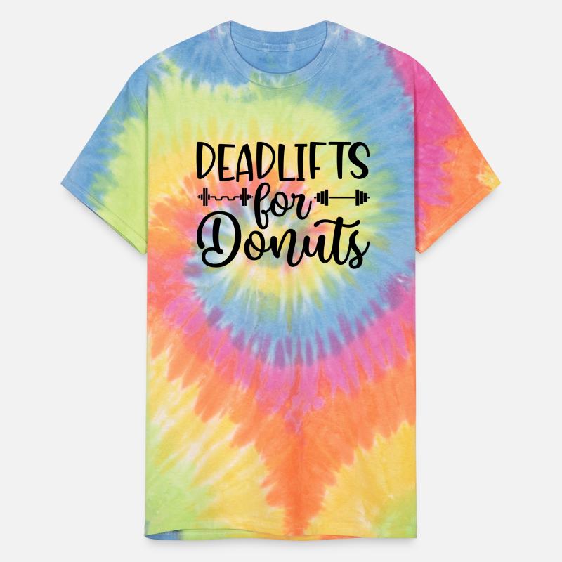 DEADLIFTS FOR DONUTS gym tshirt design 2023