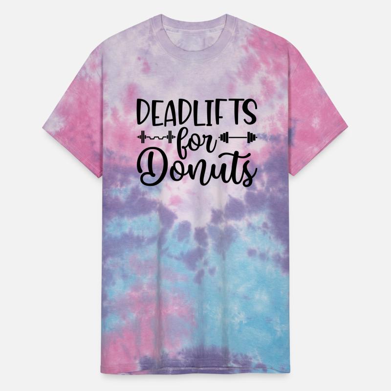 DEADLIFTS FOR DONUTS gym tshirt design 2023