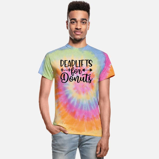 DEADLIFTS FOR DONUTS gym tshirt design 2023