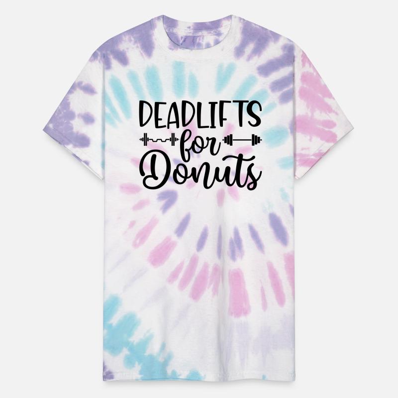 DEADLIFTS FOR DONUTS gym tshirt design 2023