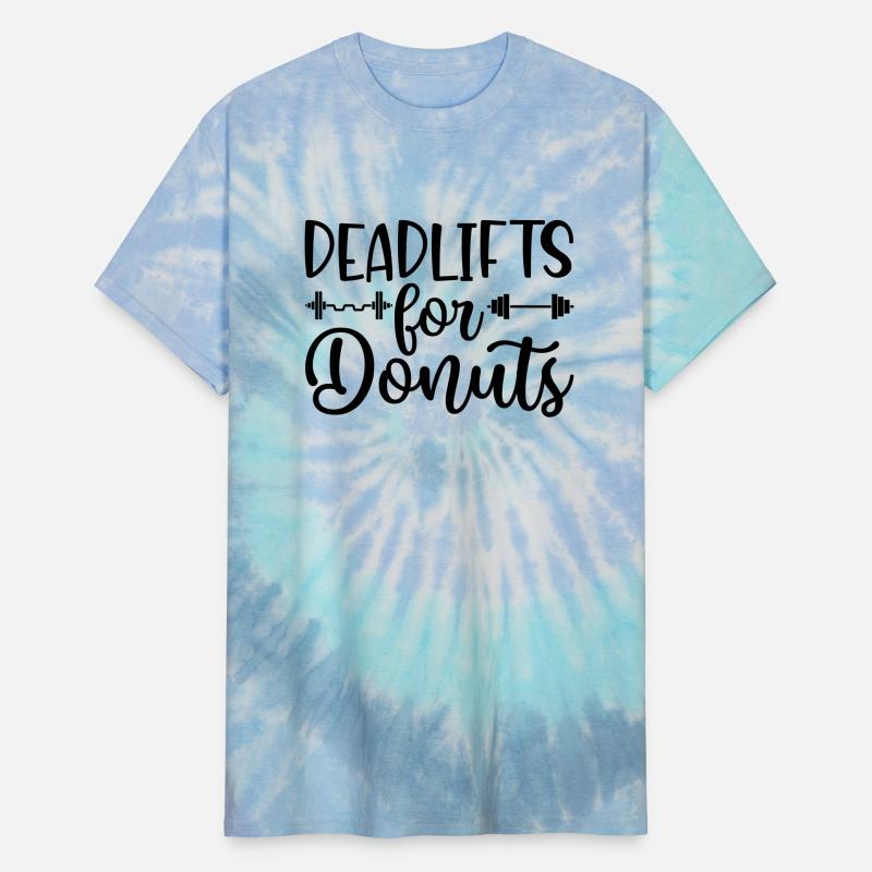 DEADLIFTS FOR DONUTS gym tshirt design 2023