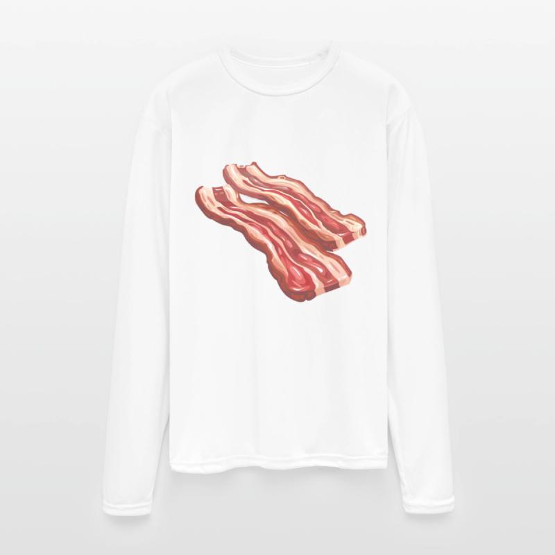 Delicious Bacon Strips Illustration