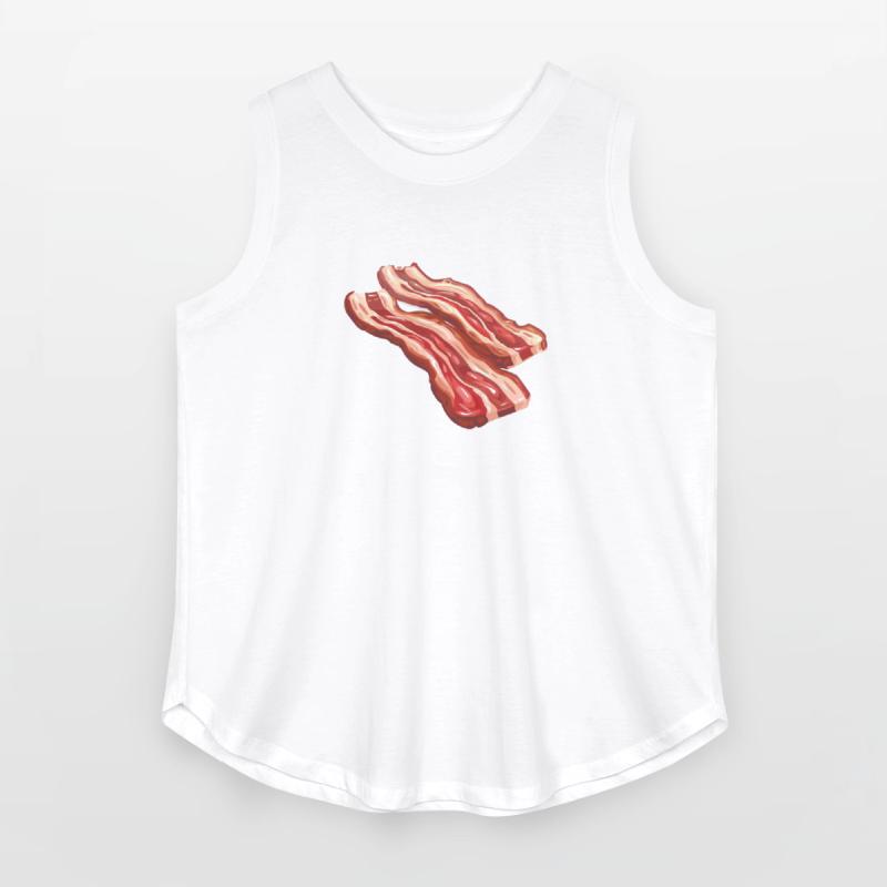 Delicious Bacon Strips Illustration