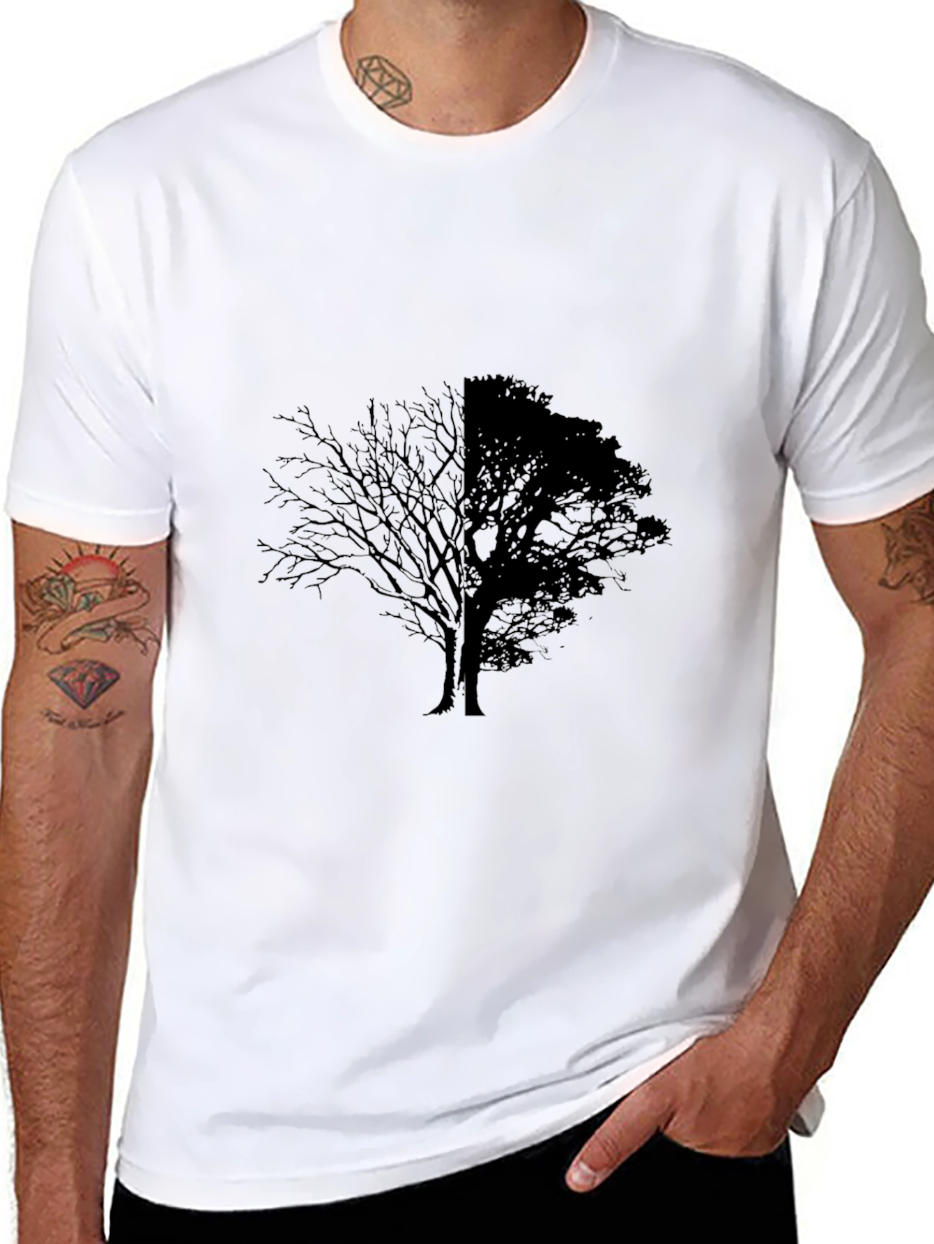 Natures Balance Tee - Tree Graphic T-Shirt