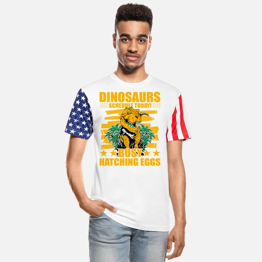 Dinosaurs schedule today busy hatching eggs