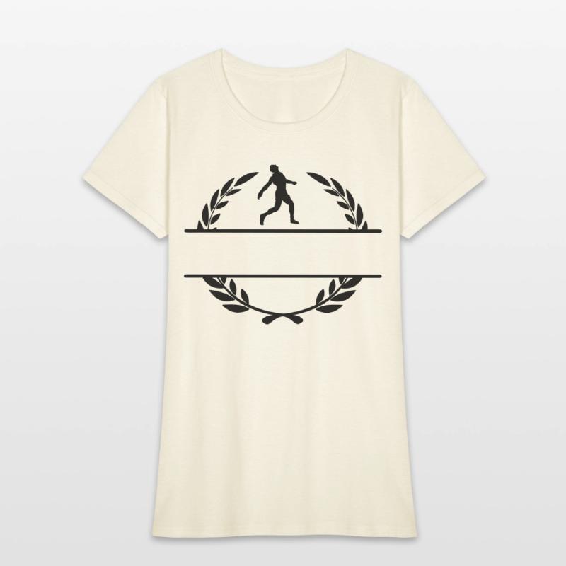 Discus thrower, winner in laurel wreath