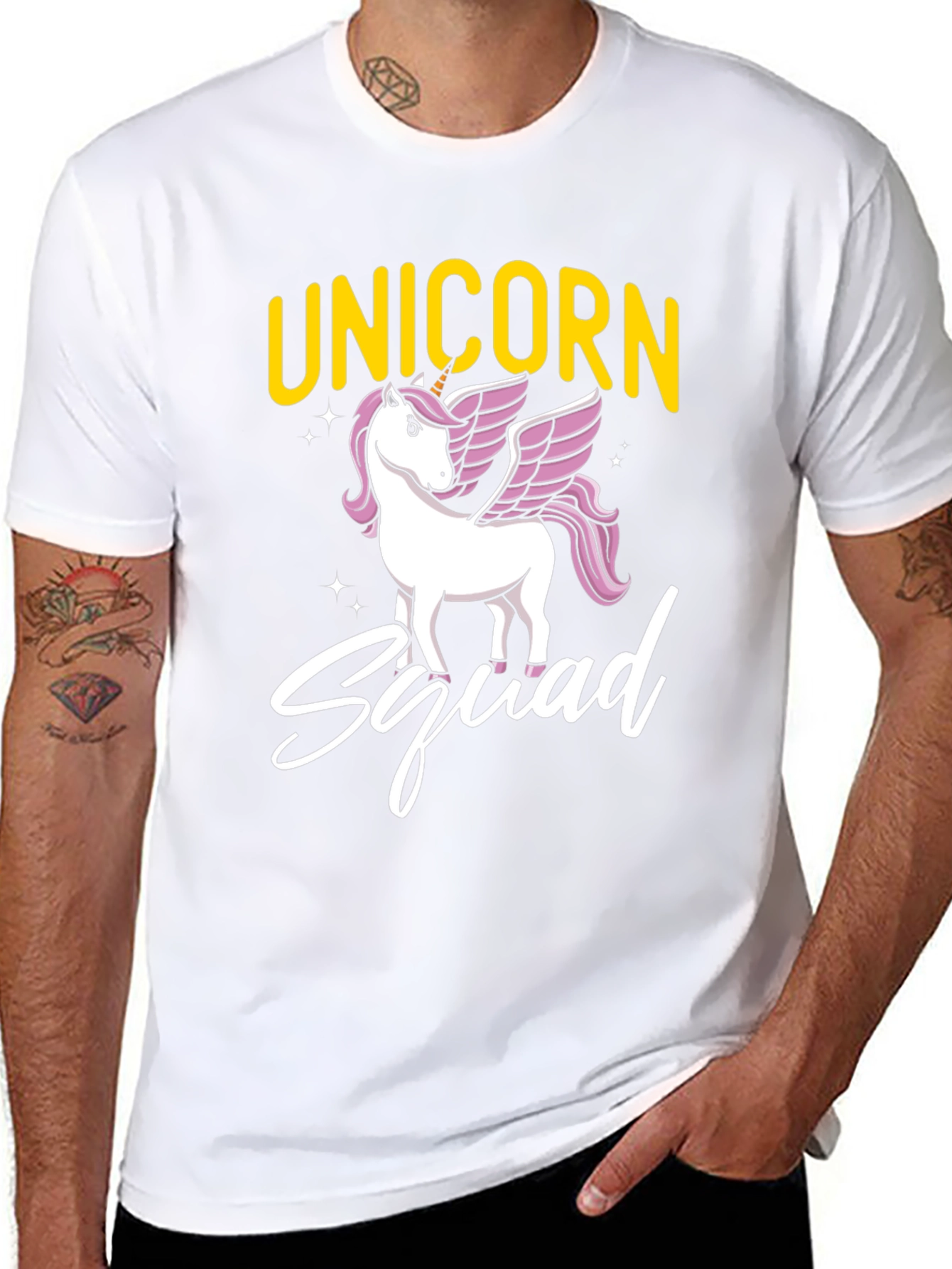 Unicorn Squad Black T-Shirt