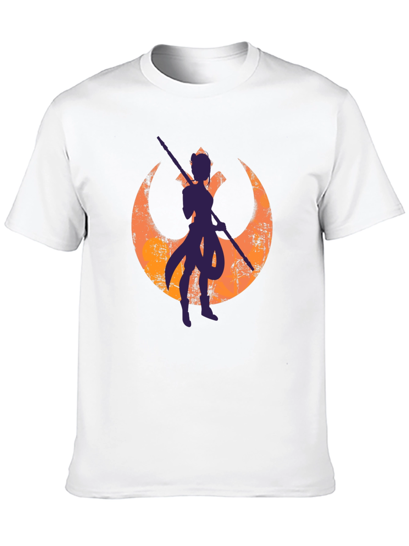 Star Wars Ahsoka Rebel Symbol Black T-Shirt